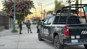 Una mujer policía de Celaya y su hija de ocho años de edad fueron asesinadas cuando viajaban a bordo de un vehículo, el 20 de febrero de 2024. Foto ‘La Jornada’